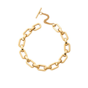 Fashion Forward Gold Chain Bracelets With Mixed Link Design